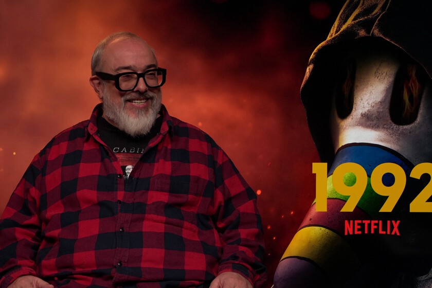 "El asesino de 1992 recuerda a Freddy Krueger pero también tiene algo de Vincent Price". Álex de la Iglesia nos desvela los referentes de su miniserie de Netflix