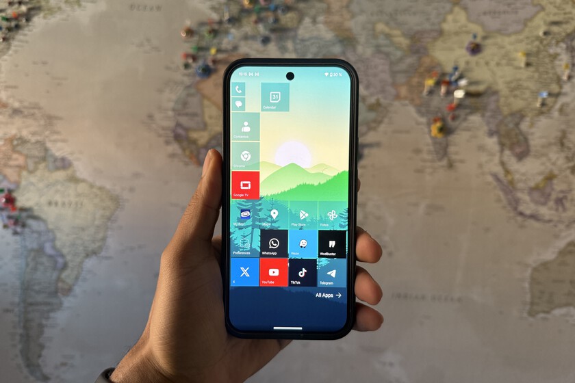 Mi Android pedía un cambio a gritos, así que lo he convertido en uno "con Windows 10"