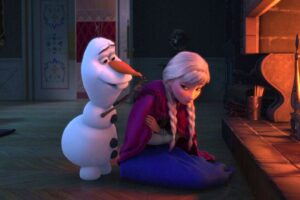 Las chimeneas en televisión no fueron un invento de Disney, pero si les ha sacado provecho antes incluso de que llegaran al streaming