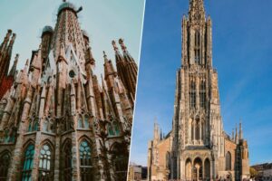 Alemania tenía la iglesia más alta del mundo desde 1890. Su récord está a punto de terminar por culpa de la Sagrada Familia