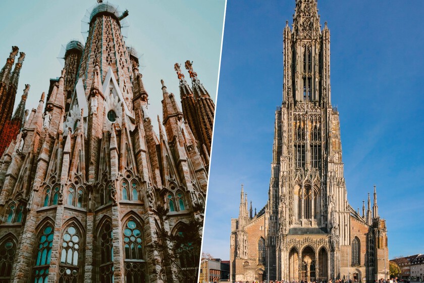 Alemania tenía la iglesia más alta del mundo desde 1890. Su récord está a punto de terminar por culpa de la Sagrada Familia