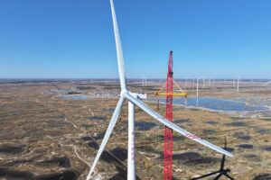 China ha conectado el aerogenerador terrestre más grande del mundo. Es tan grande que está alterando el microclima local