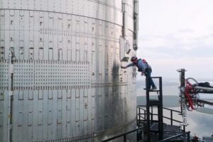 El tamaño descomunal de Starship en imágenes que dan una idea de su escala