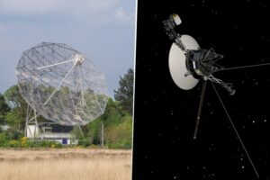 la sonda espacial Voyager 1 ha sido detectada por radioaficionados con el viejo telescopio Dwingeloo