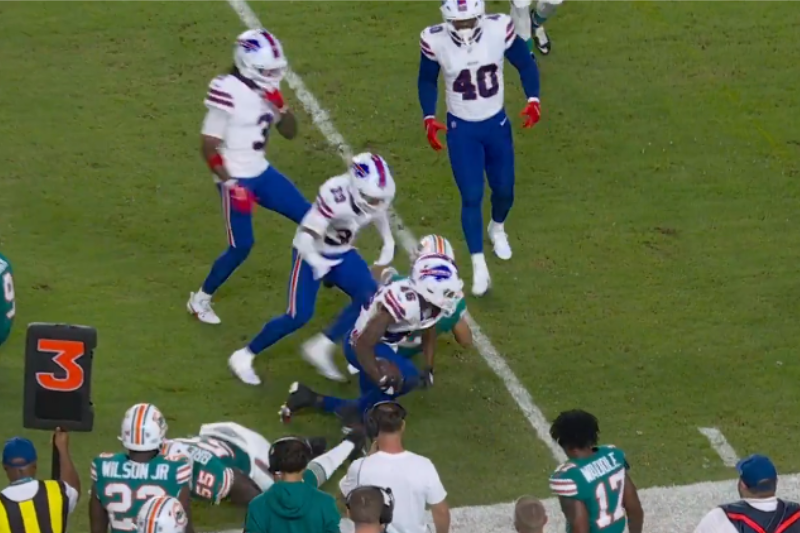 Semana 13 NFL: Bills arrasan y aseguran su división
