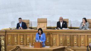 Vicepresidenta Delcy Rodríguez presentó ante la AN la cifra para el presupuesto del 2025