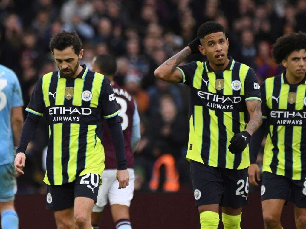Manchester City cedió ante el Aston Villa