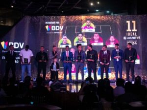 Liga FUTVE reconoció a los más destacados del año