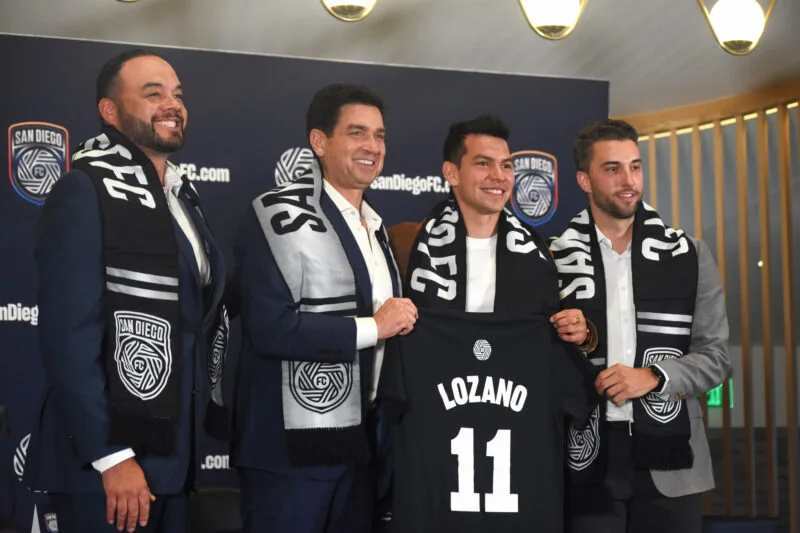 San Diego FC podría juntar a 'Chucky' Lozano con dos mexicanos