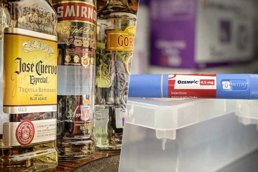 Si la industria del alcohol no tuviera ya suficientes problemas, ahora se ha encontrado con uno más: Ozempic