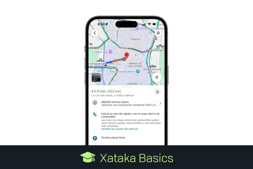 cómo se muestran en la app y qué información enseñan