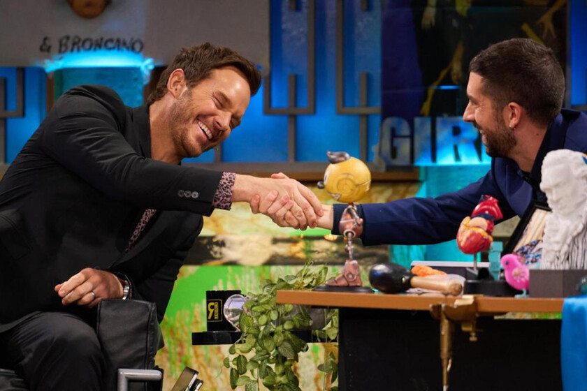 Por qué Chris Pratt afirma que 'La revuelta' es el mejor 'talk show' del mundo, pero el público general huyó para ver 'El hormiguero'