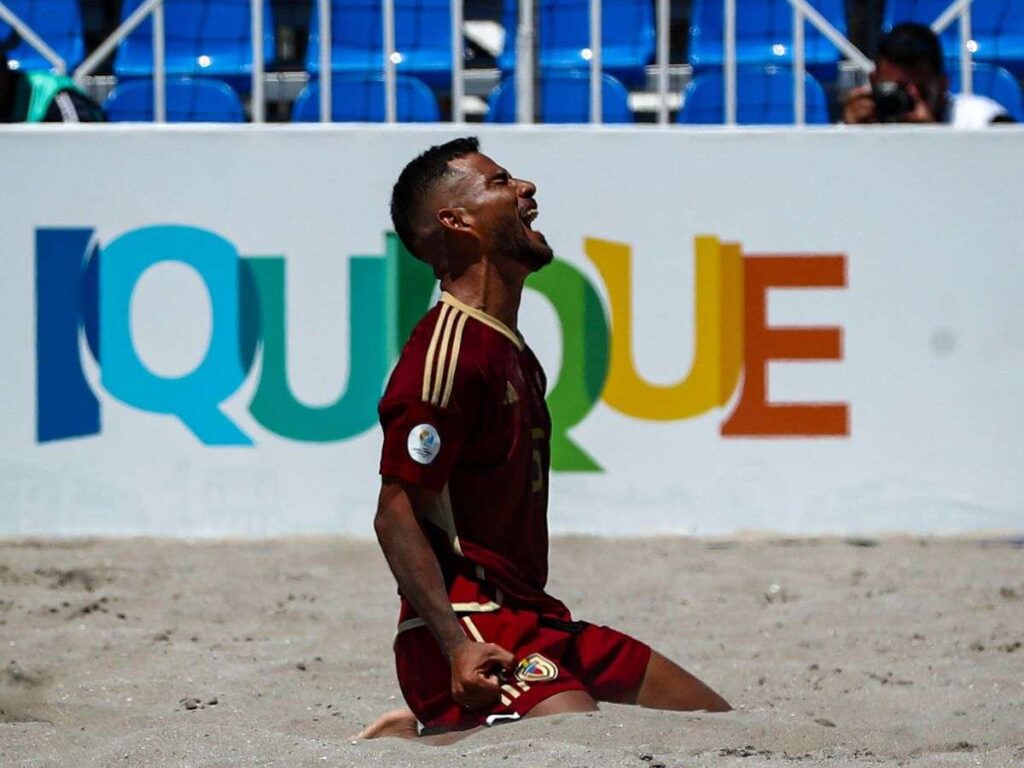 Vinotinto de fútbol Playa inició con triunfo la Copa América