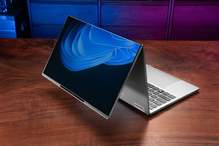 así es su nuevo concepto ThinkBook Flip AI PC