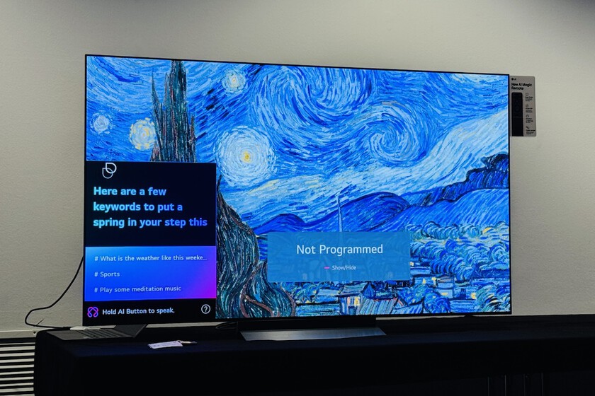 Ajustar el televisor para conseguir la mejor calidad de imagen era un suplicio. LG quiere arreglarlo con esta función por IA