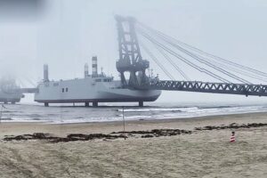 plataformas artificiales para invadir una isla