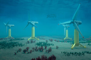 Francia está instalando turbinas bajo el mar para explotar la fuente de energía renovable que nunca cesa: las mareas