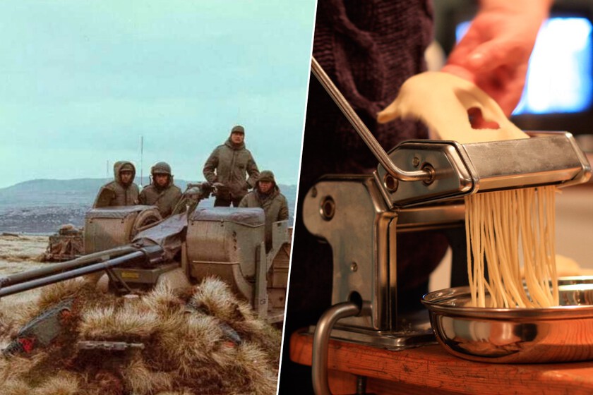Argentina combatió los misiles británicos con una máquina de hacer pasta