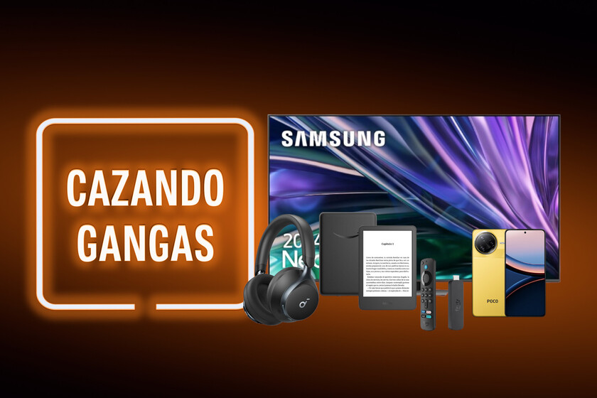 Móviles Samsung y Xiaomi a precio de derribo, Kindle y Fire TV Stick muy baratos, ofertas en televisores y más. Cazando Gangas
