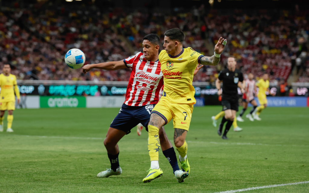 América vs. Chivas. / X: @ClubAmerica