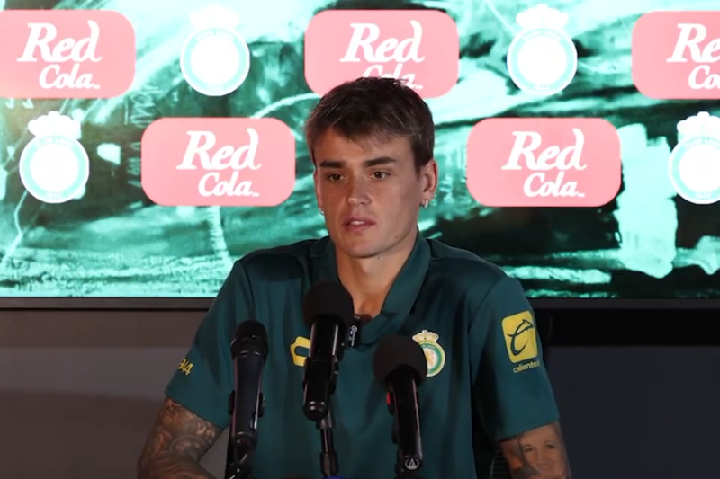 La respuesta del jugador de León, Nicolás Fonseca, tras sufrir asalto