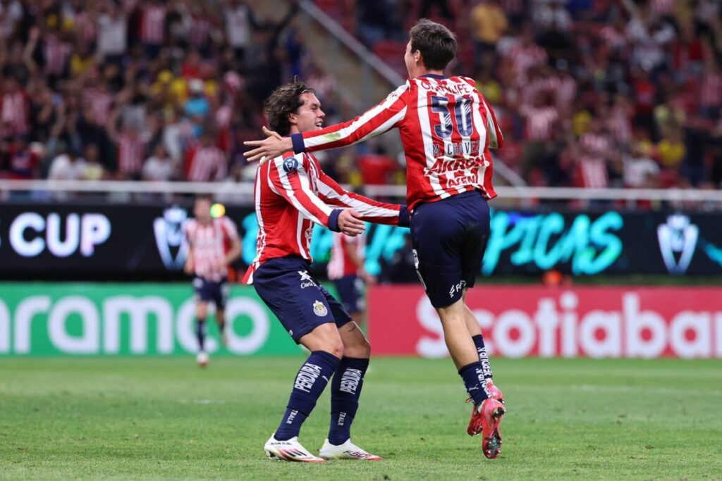 Postal del partido entre Chivas y América. / X: @Chivas