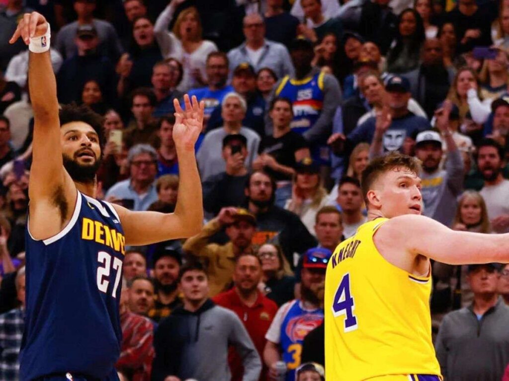Con tiro agónico de Jamal Murray Nuggets vencen a Lakers