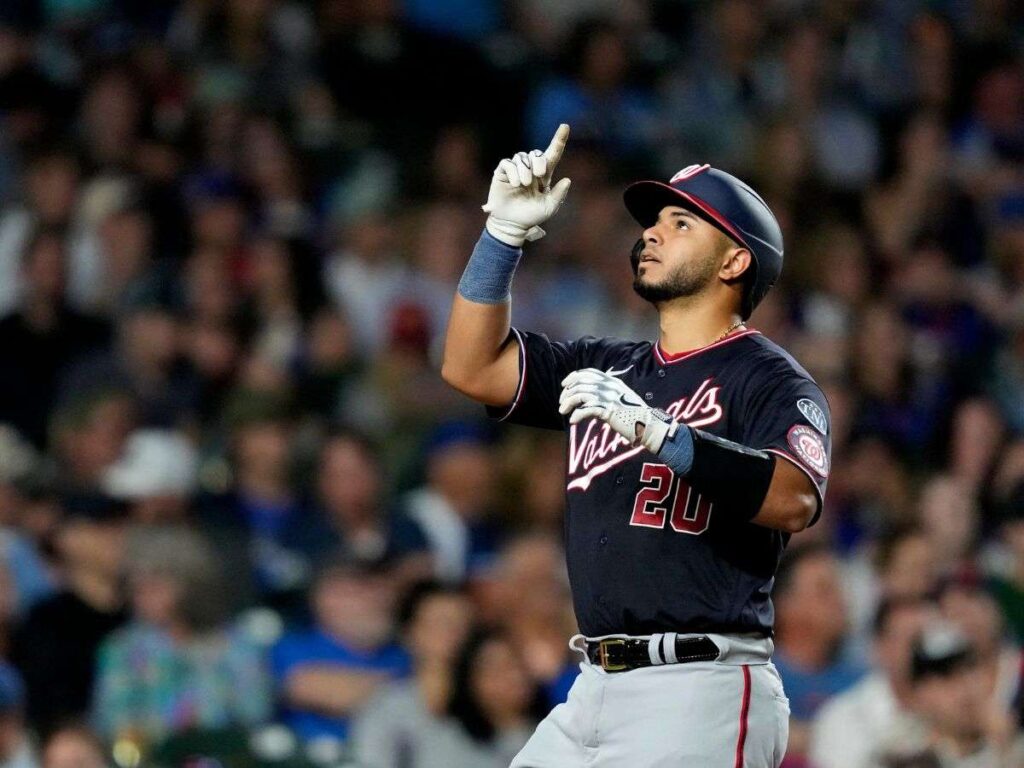 Keibert Ruíz desató su poderío ofensivo contra Miami