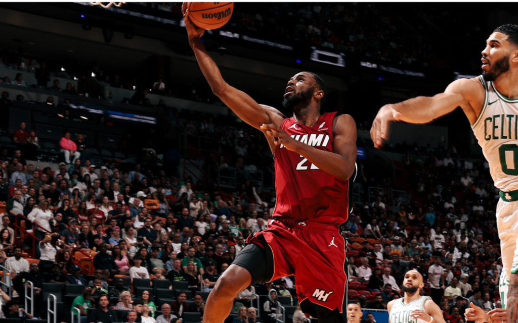 Miami Heat vs. Boston Celtics. / X: @MiamiHEAT