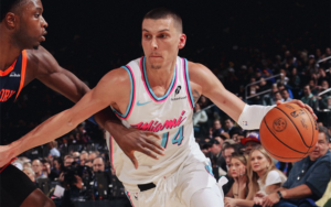 Miami Heat vs. New York Knicks. / X @MiamiHEAT