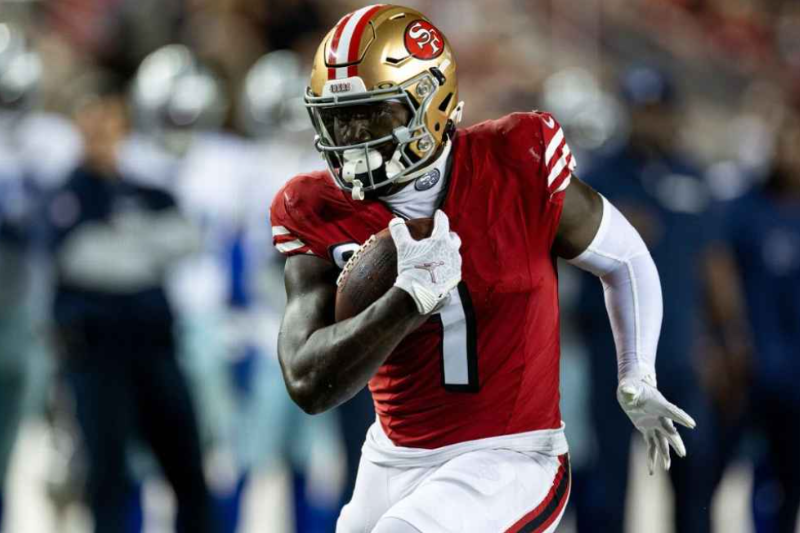 Deebo Samuel se unirá al elenco ofensivo de los Washington Commanders. Michael Owens/Getty Images ESPN/COLOMBIA