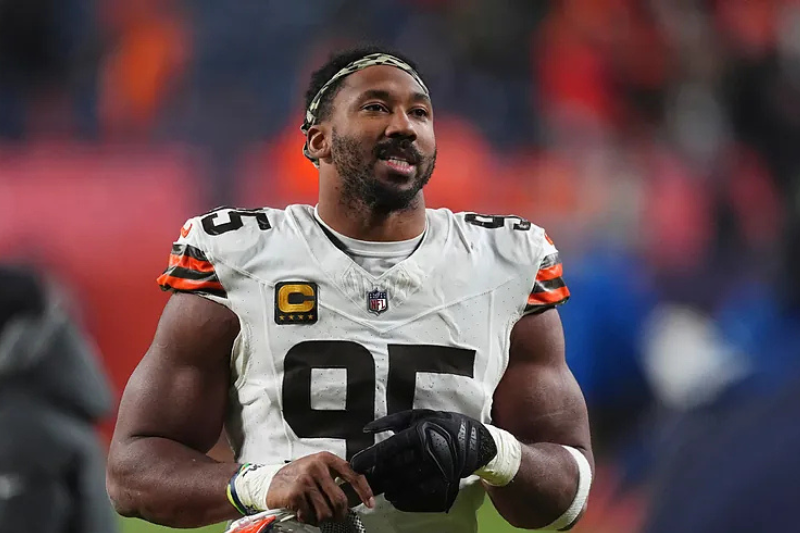 Foto via la Marca-El-todavía-jugador-de-los-Browns-Myles-Garrett-Lapresse