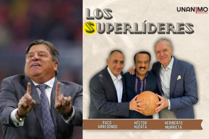 Miguel Herrera entrenador de la Selección de Costa Rica en 'Los Superlíderes'. (Fotos EFE)