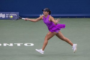 La tenista estadounidense Jessica Pegula, en una imagen de Archivo. EFE/ Julio César Rivas