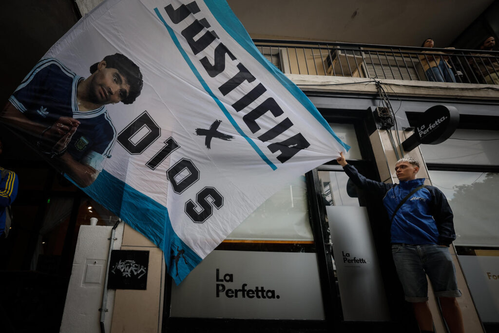 Diego Armando Maradona "Estaba a punto de explotar" según policías
