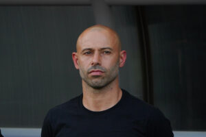 El entrenador del Inter Miami, el argentino Javier Mascherano. EFE/Eliécer Aizprua