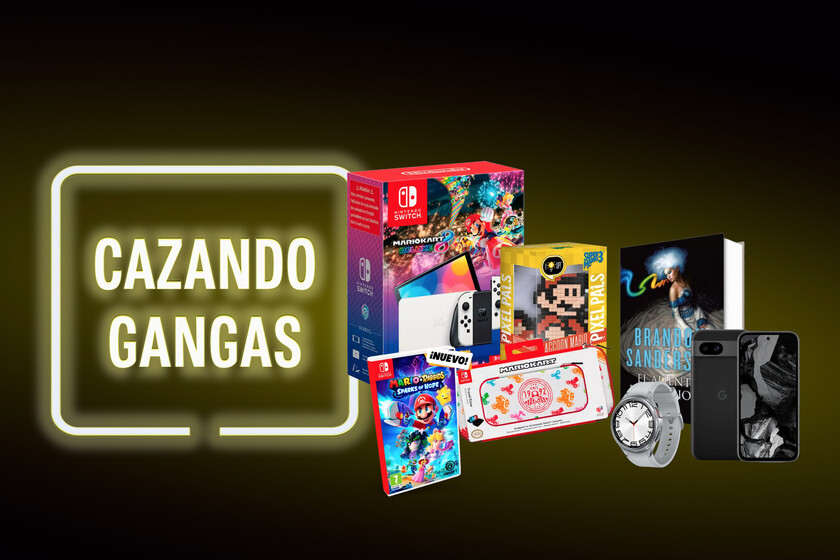 Un pack de la Nintendo Switch con mucho contenido, un Samsung Galaxy Watch muy barato y más. Cazando Gangas