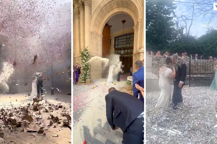 Hay una fiebre por ver las bodas de los demás en redes sociales. Y eso está provocando que tiren paladas de arroz a los novios