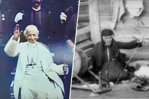 Llevamos años preguntándonos quién es la persona más antigua de la historia en ser grabada en vídeo. Y quizá sea un Papa