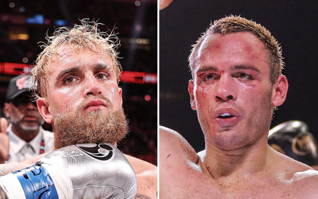 Jake Paul vs. Julio César Chávez. Captura de pantalla.