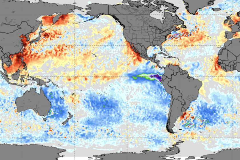 Las temperaturas del Pacífico ecuatorial se han derrumbado en dos semanas. El misterio es si está detrás La Niña