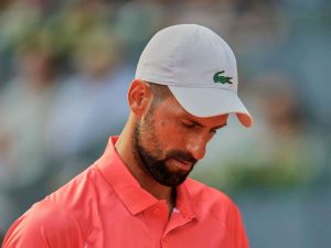 Novak Djokovic cayó en el Masters de Madrid