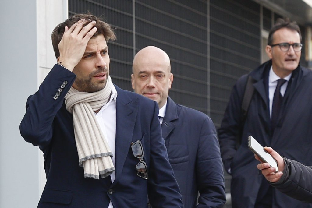 Piqué se defiende entre lágrimas ante la jueza por el caso Supercopa