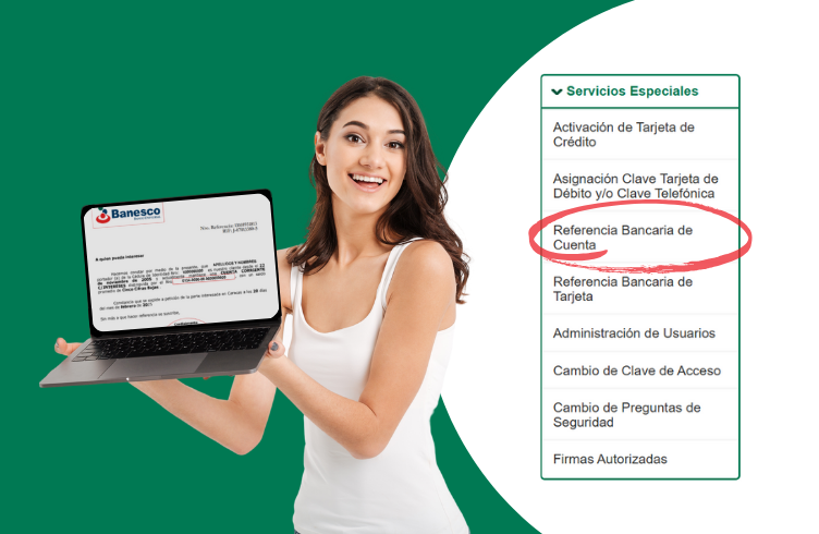 Banesco incluye nuevos datos en sus referencias bancarias