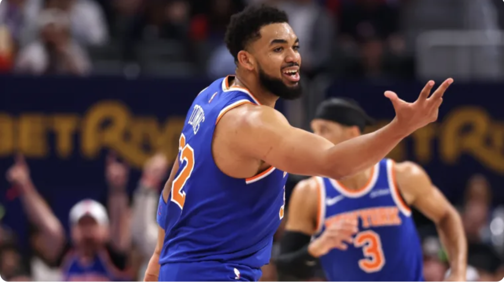 Towns y los Knicks vuelven a cruzarse con los Pistons en Detroit