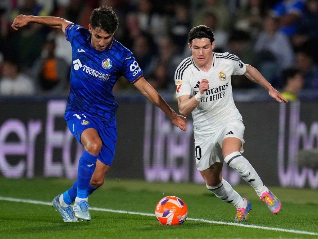 Real Madrid vence al Getafe por la mínima
