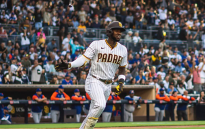 Jurickson Profar en un partido con los San Diego Padres. / Instagram: @profarjurickson