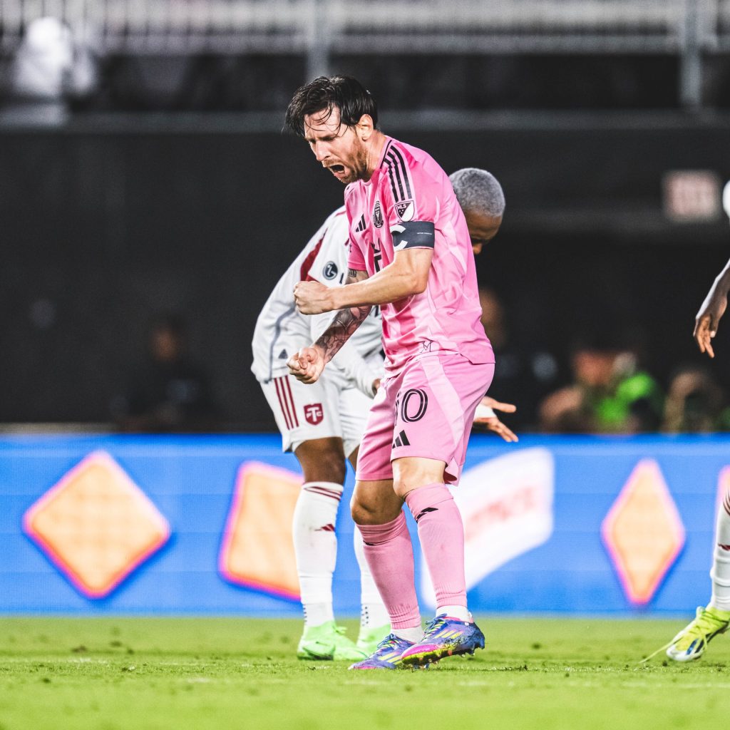 Messi volvió a marcar, pero Inter Miami igualó ante Toronto