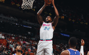 Miami Heat vs. Philadelphia 76ers. / X: @MiamiHeat