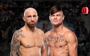 UFC 314 Alexander Volkanovski vs. Diego Lopes. 12/04/2025. Unanimo Deportes.